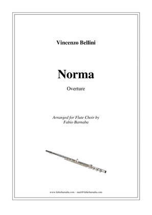 Book cover for Norma by Vincenzo Bellini - Overture for Flute Choir