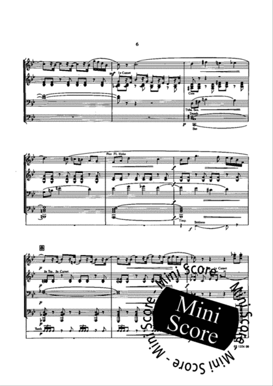 Choreografische Fantasie Choreografische Fantasie Concert Band scores gallery preview page 9