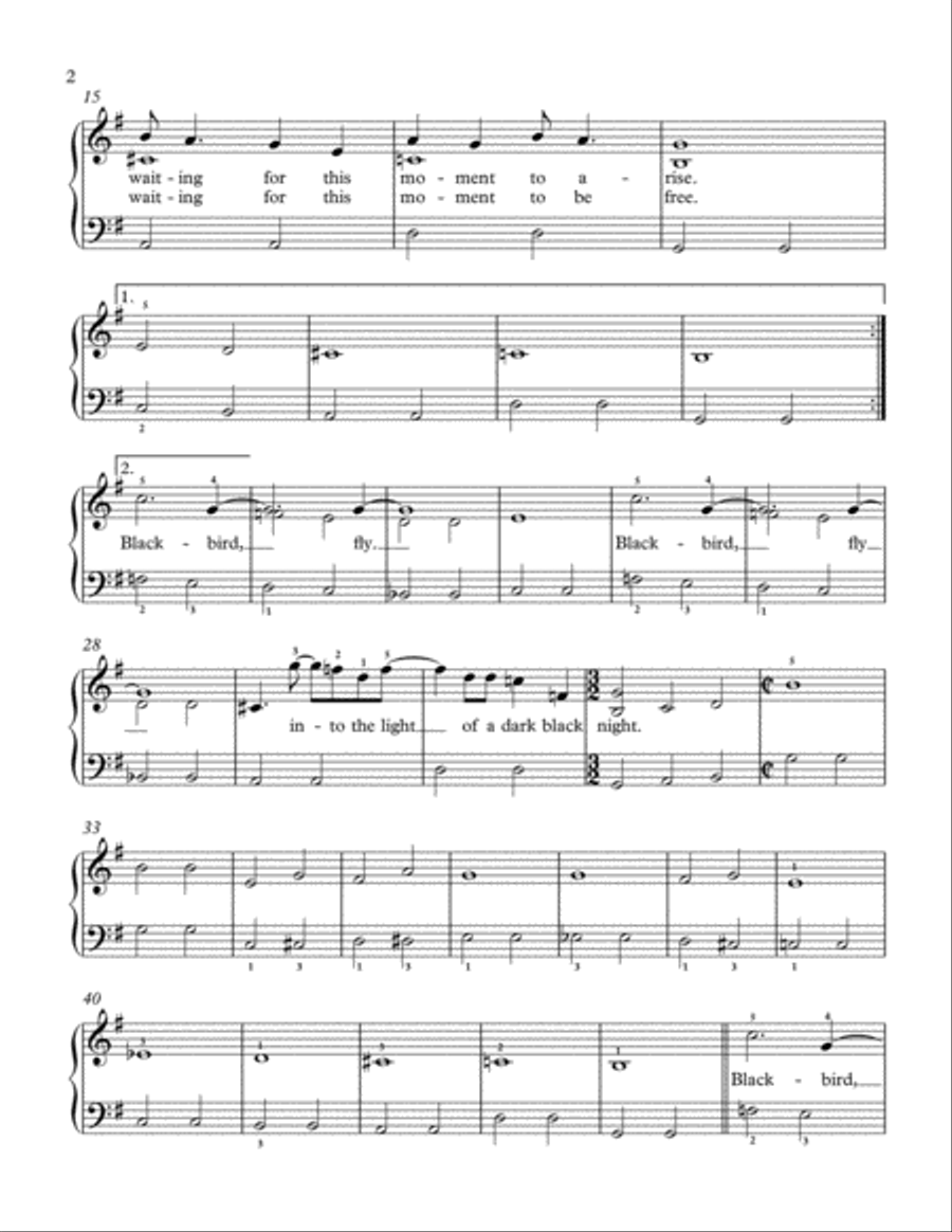 Blackbird Voice scores gallery preview page 2