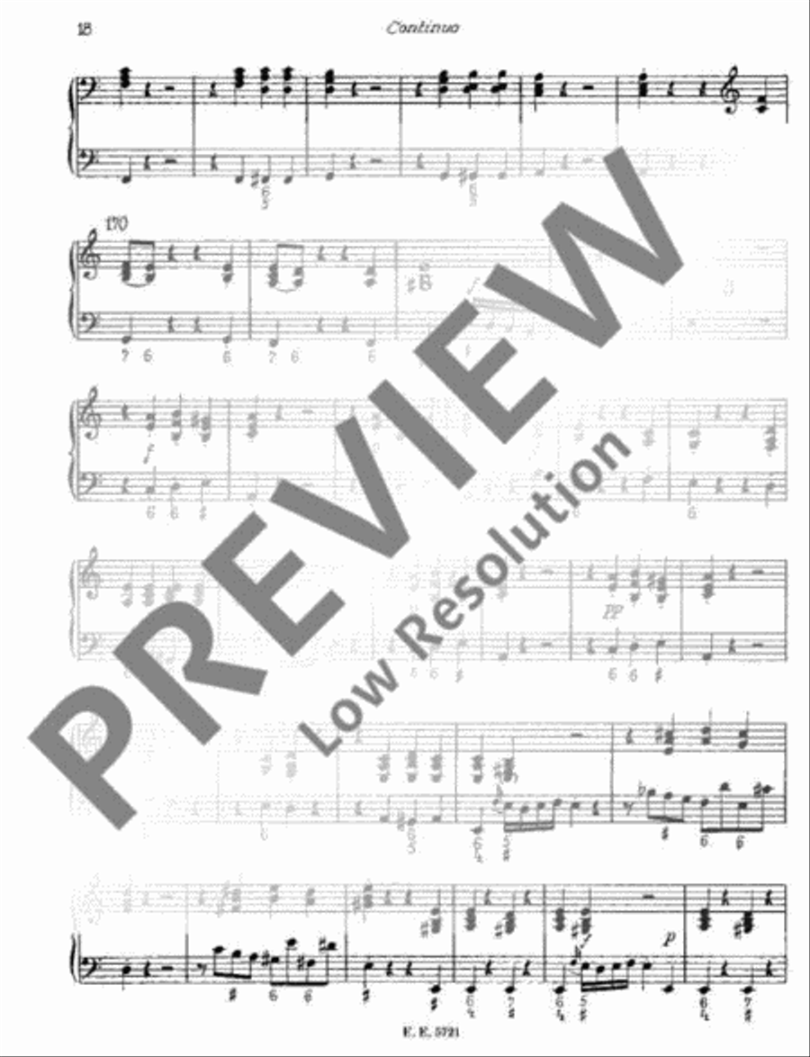 Concerto A minor Piano and Keyboard scores gallery preview page 19
