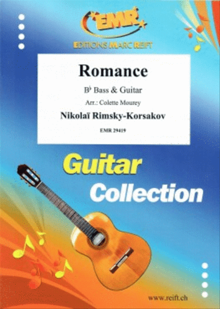 Romance Romance Classical Guitar scores gallery preview page 1