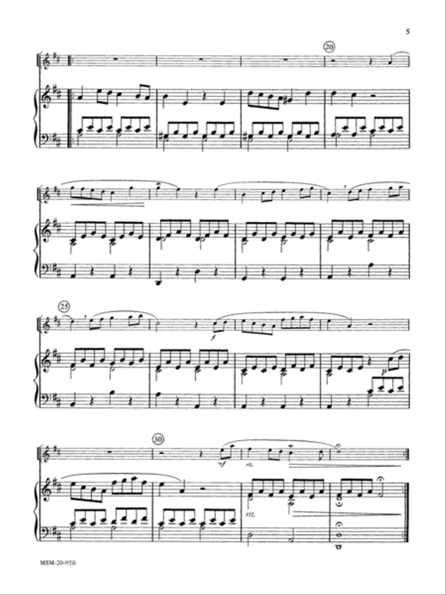 Adagio Piano scores gallery preview page 2