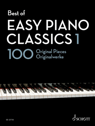 Book cover for Best of Easy Piano Classics 1