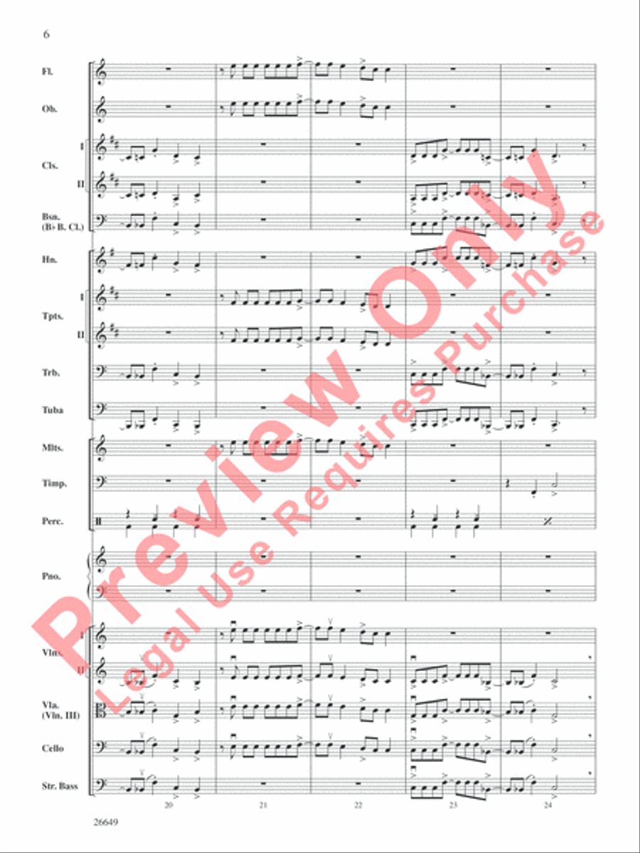 The Best of Green Day Full Orchestra scores gallery preview page 7
