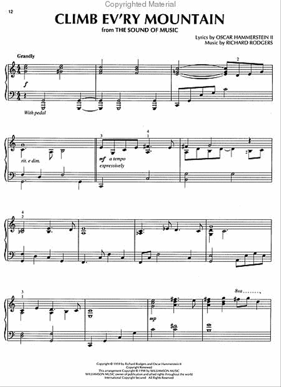 Broadway Piano Solos Piano Solo scores gallery preview page 3
