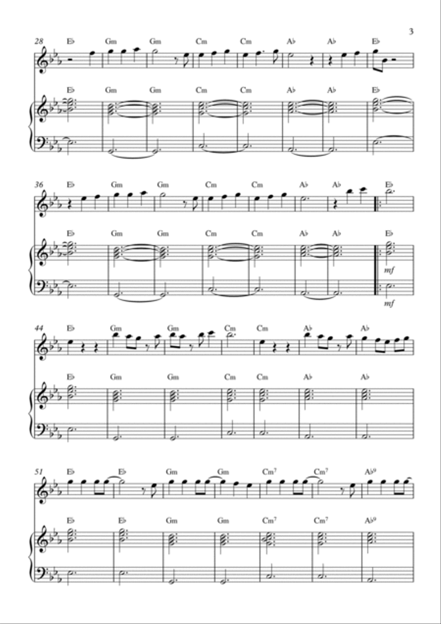 Traitor Violin Solo scores gallery preview page 3