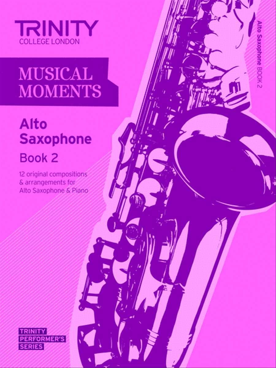 Musical Moments Alto Saxophone book 2 (accompanied repertoire) Alto Saxophone scores gallery preview page 1