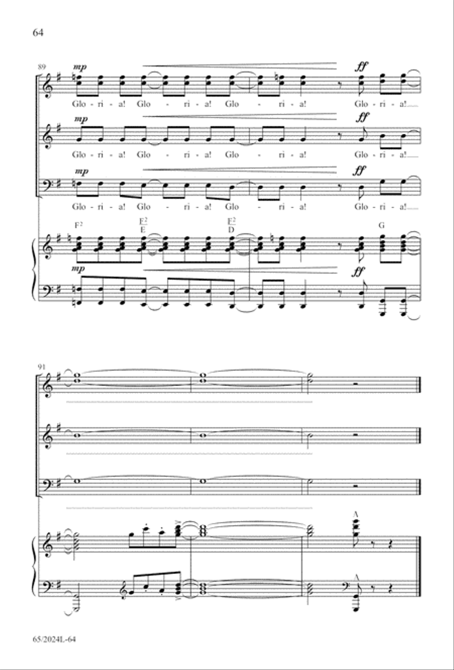 Child of Hope 3-Part scores gallery preview page 65
