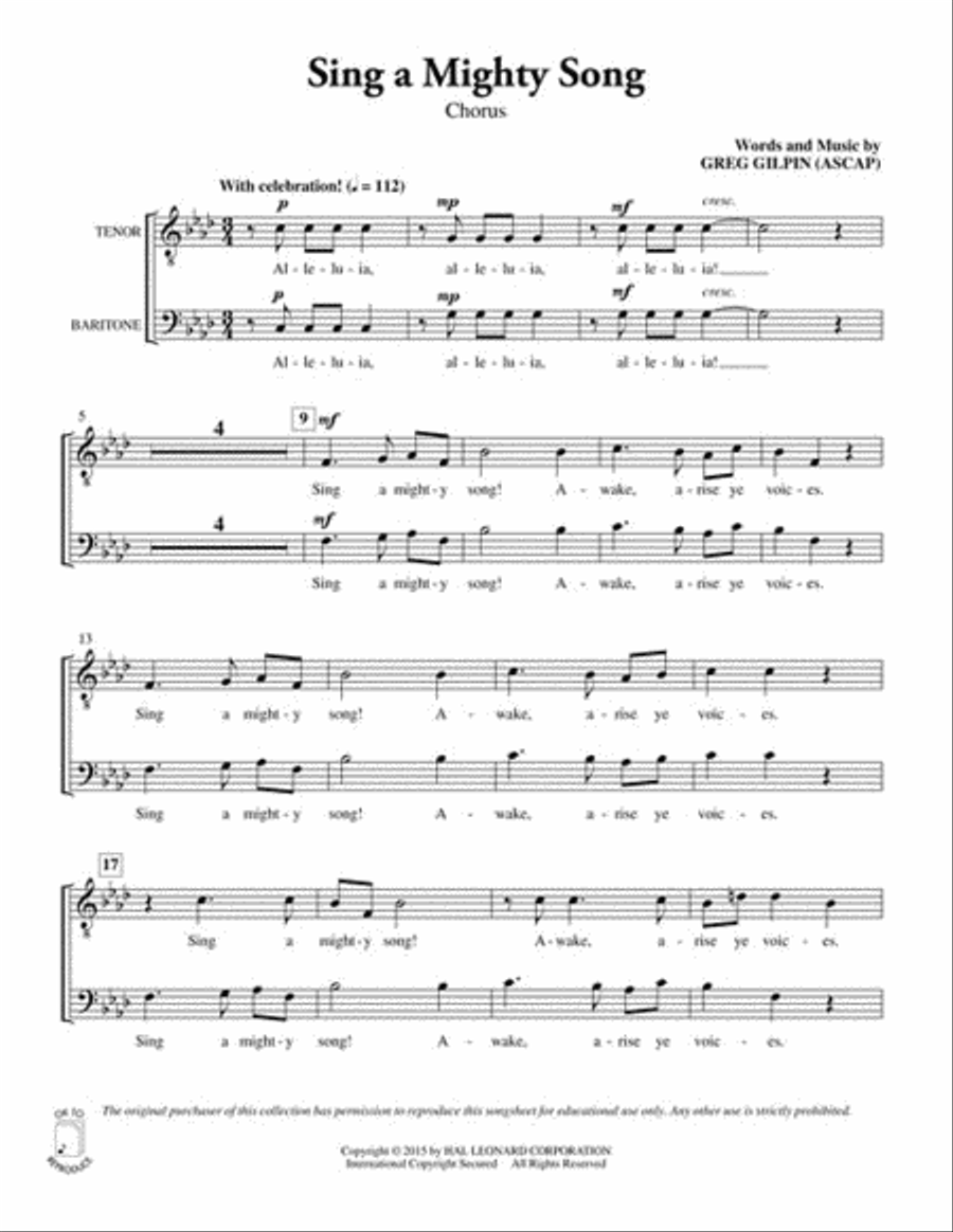 Let the Men Sing MORE! Let the Men Sing MORE! Choir scores gallery preview page 7