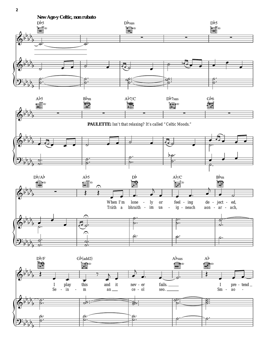 Ireland Ireland Piano, Vocal scores gallery preview page 2
