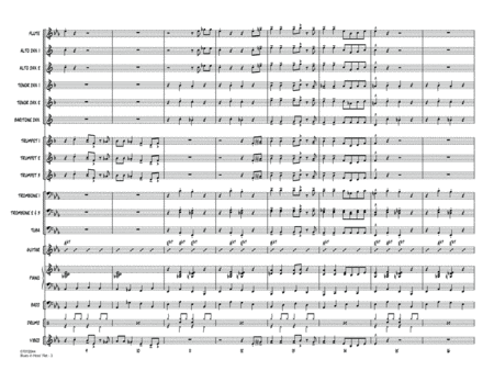 Blues in Hoss' Flat (Blues in Frankie's Flat) - Conductor Score (Full Score)