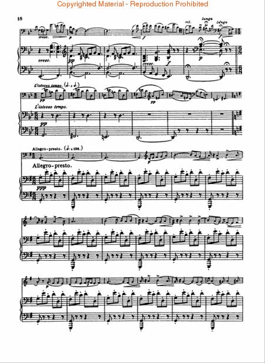 Concerto in D Minor Orchestra scores gallery preview page 3