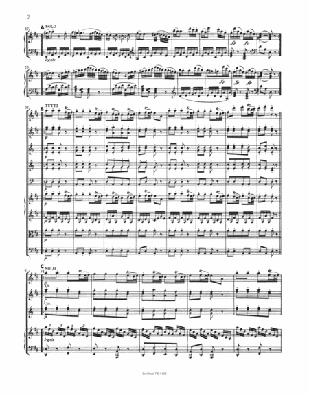 Concert Rondo in D major K. 382
