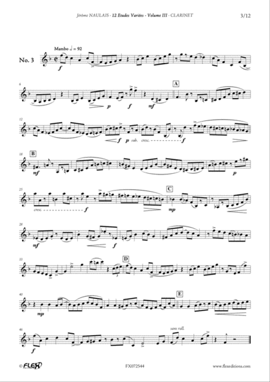 12 Etudes Variees - Volume III image number null