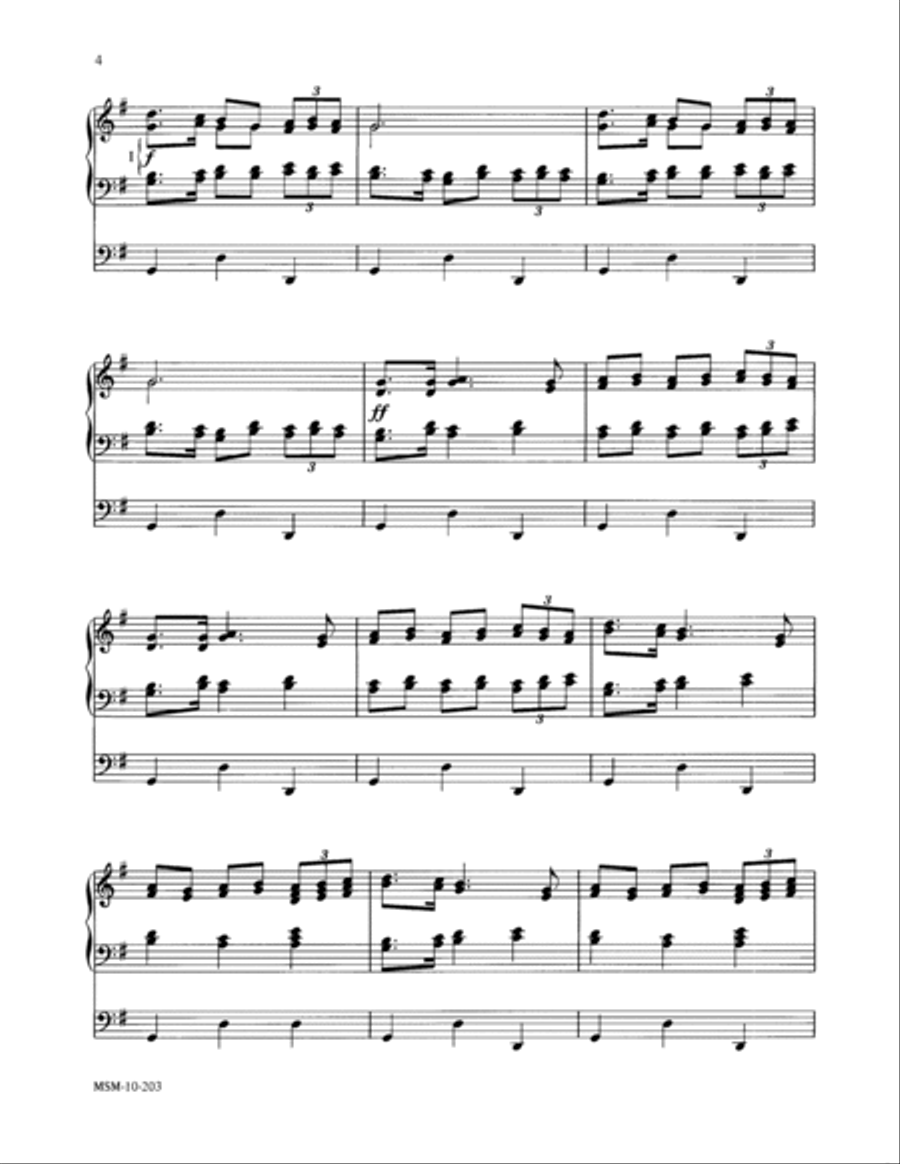 Three for Epiphany Three for Epiphany Organ scores gallery preview page 3