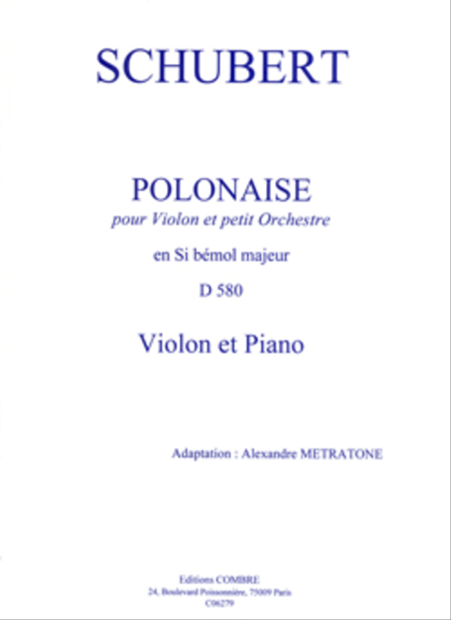 Polonaise en sib m. (d580)