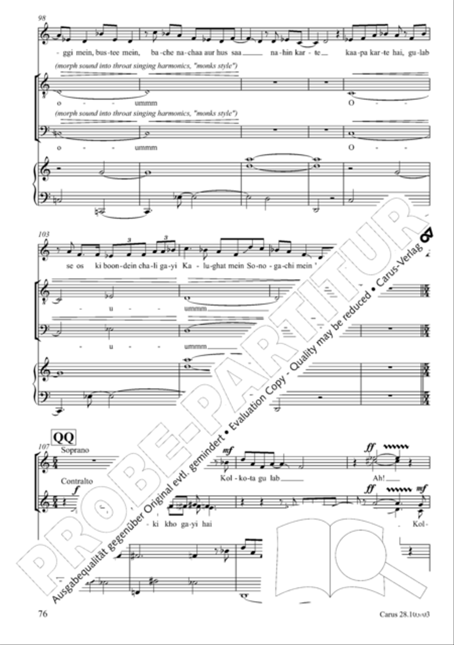 Water Water 4-Part scores gallery preview page 91