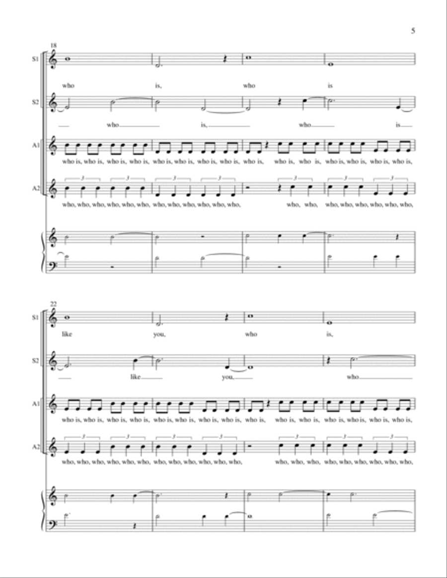 Exodus 4-Part scores gallery preview page 5