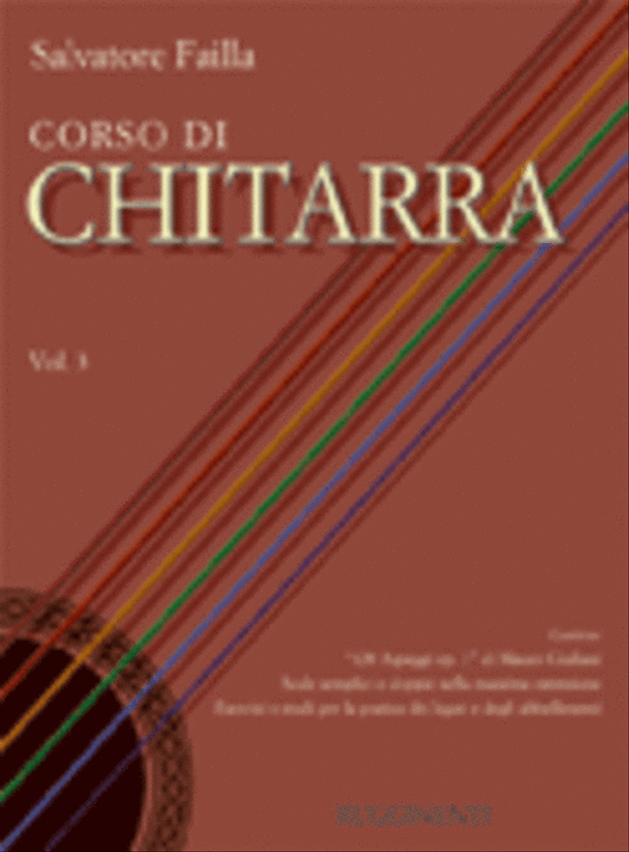 Corso Di Chitarra Vol 3 Guitar scores gallery preview page 1