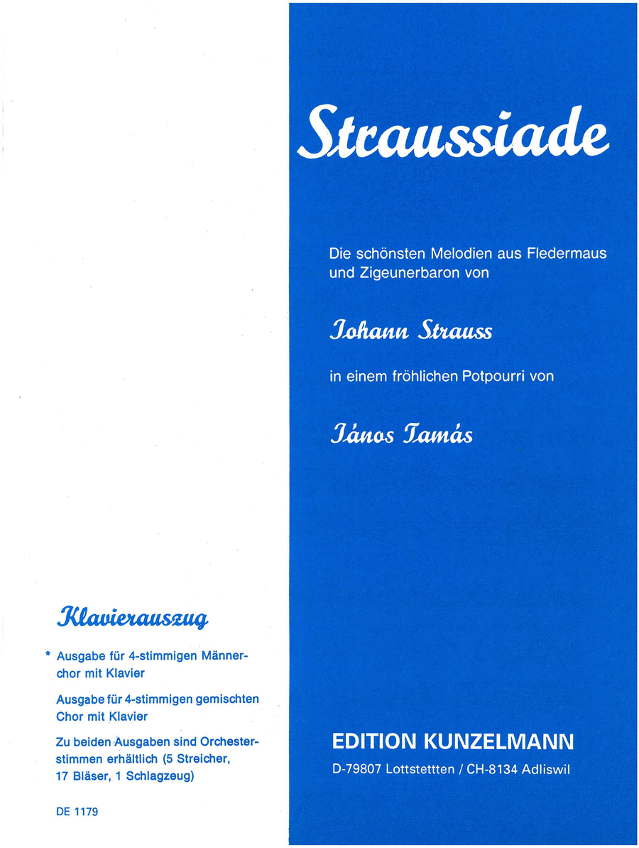 Straussiade Straussiade Men's Choir scores gallery preview page 1