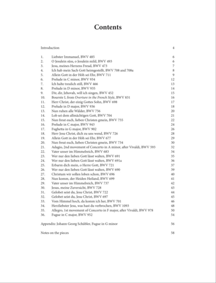 Oxford Bach Books for Organ: Manuals Only, Book 1 Organ Solo scores gallery preview page 2