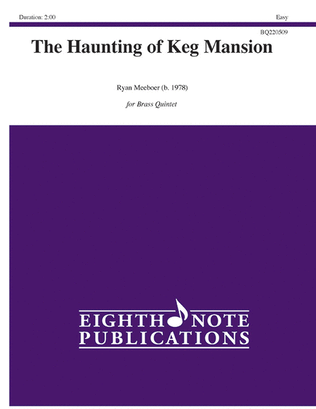 Book cover for The Haunting of Keg Mansion