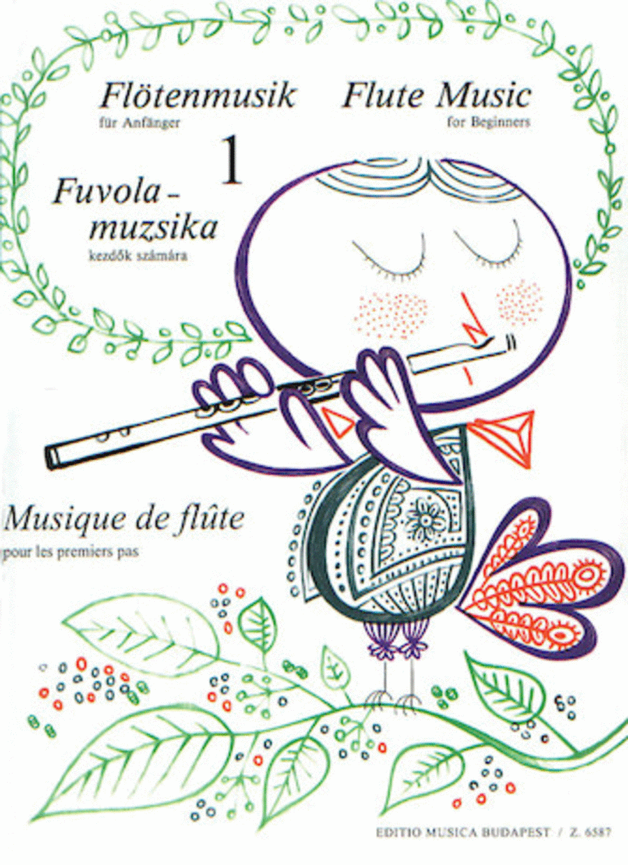 Flute Music for Beginners – Volume 1 Flute Solo scores gallery preview page 1