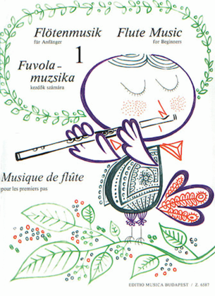 Book cover for Flute Music for Beginners - Volume 1