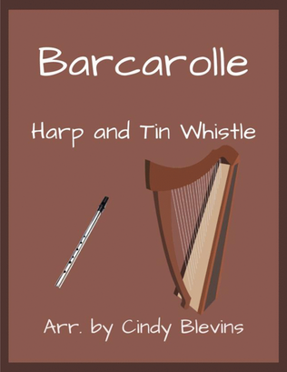 Barcarolle, Harp and Tin Whistle (D)
