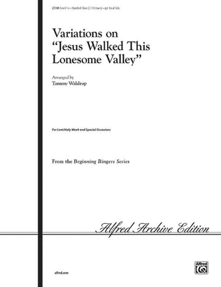 Book cover for Jesus Walked the Lonesome Valley