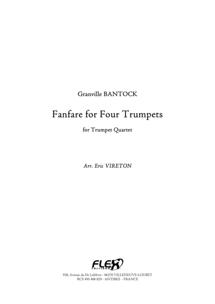 Fanfare for Four Trumpets image number null