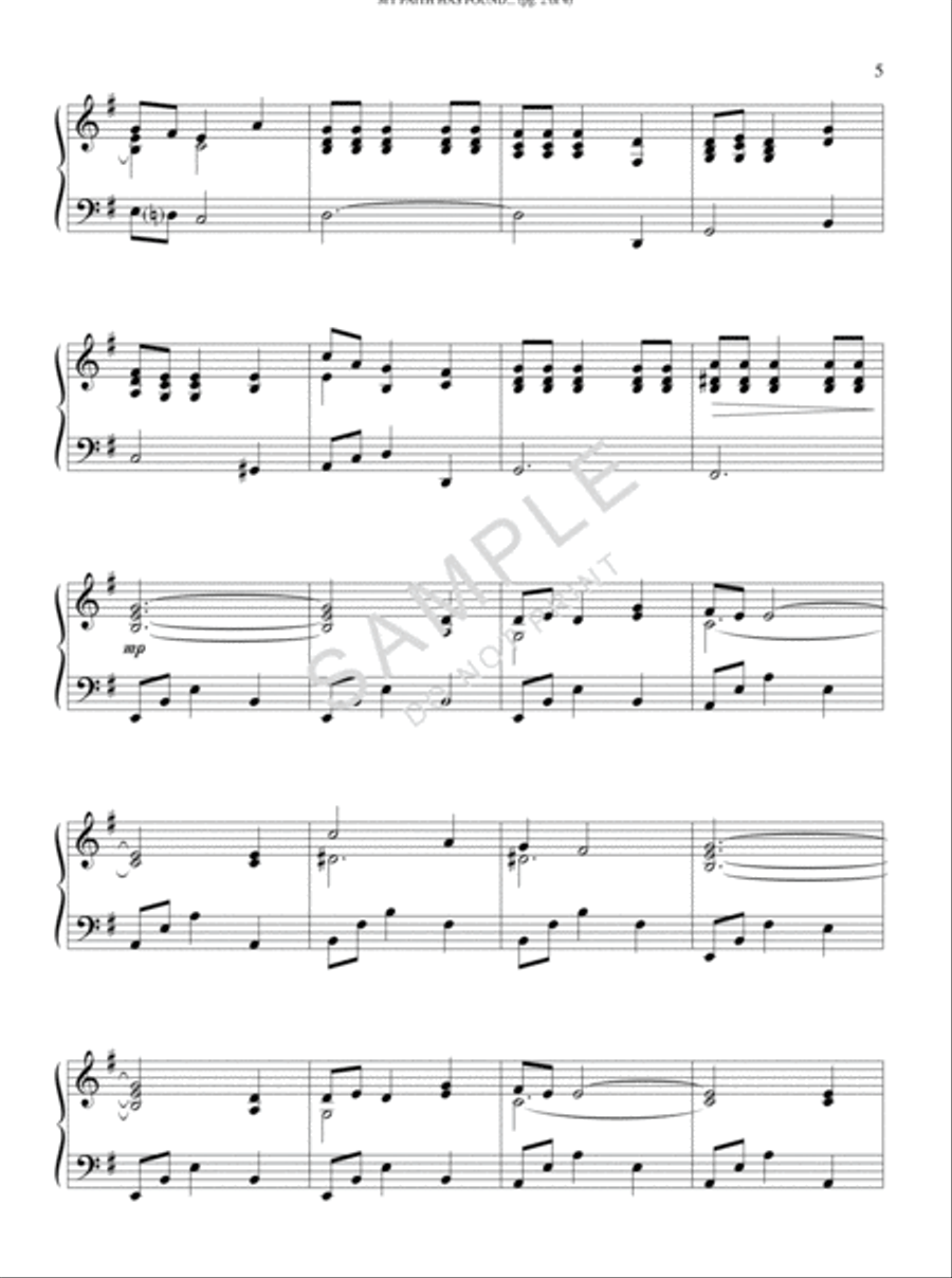 Resting Place Resting Place Easy Piano scores gallery preview page 3
