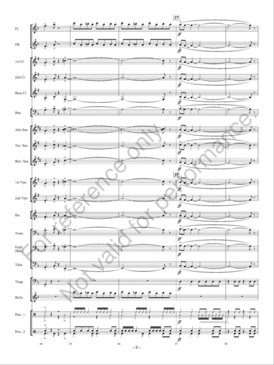 Factory Riffs Concert Band scores gallery preview page 10