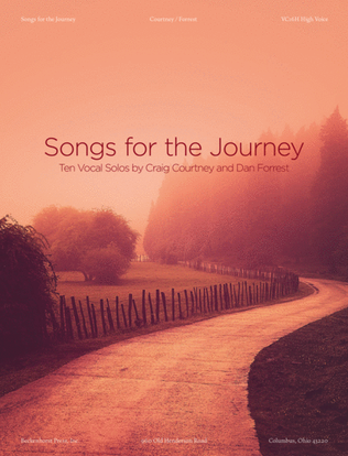 Book cover for Songs for the Journey - High Voice