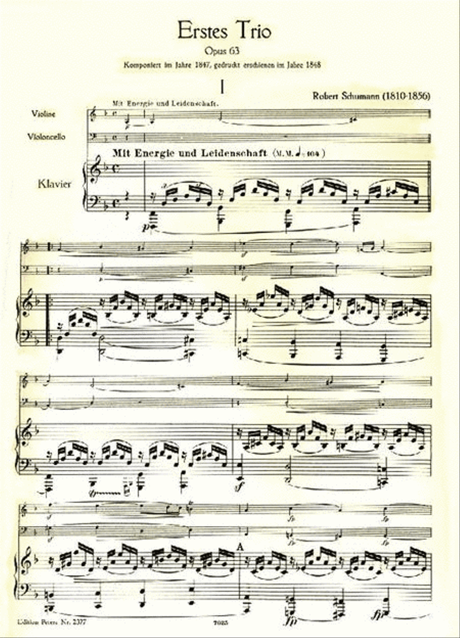 Piano Trios (Complete) Piano Trio scores gallery preview page 3