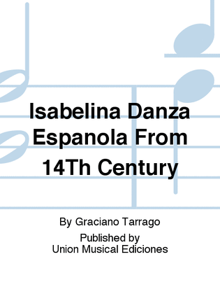 Isabelina Danza Espanola From 14Th Century
