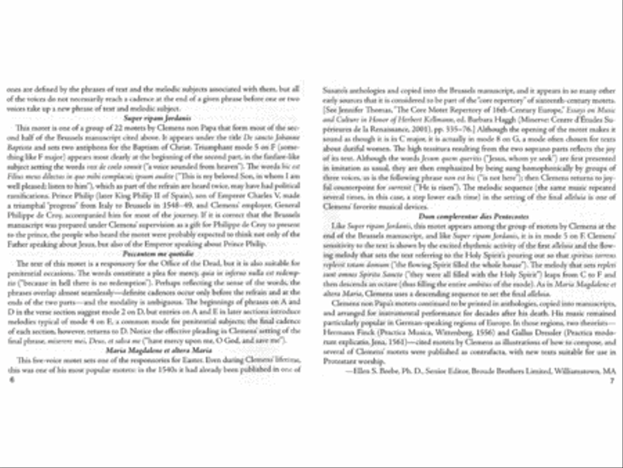 Music by Jacobus Clemens non Papa CD scores gallery preview page 5