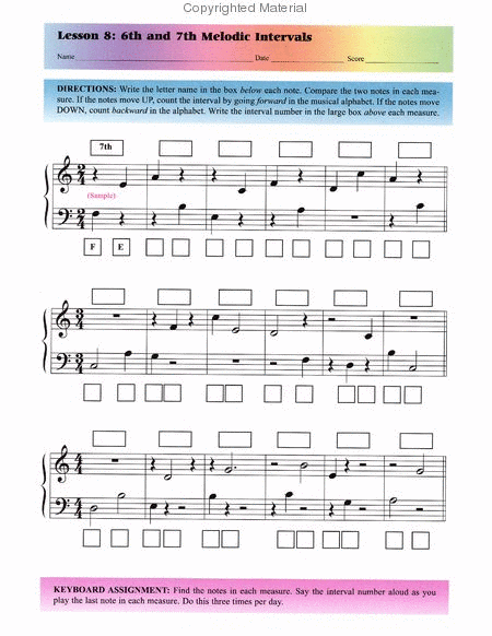 Theory Workbook, Level 1