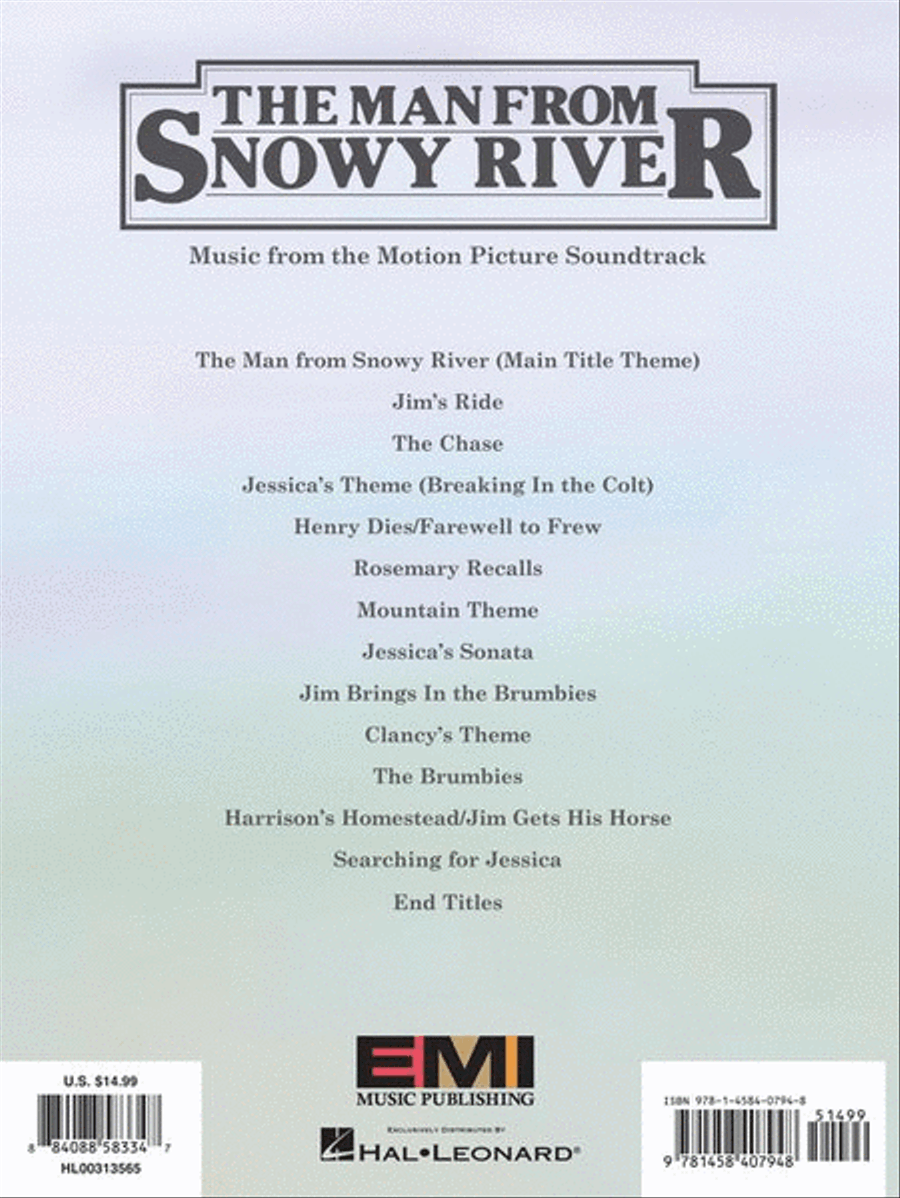 The Man from Snowy River Piano Solo scores gallery preview page 7