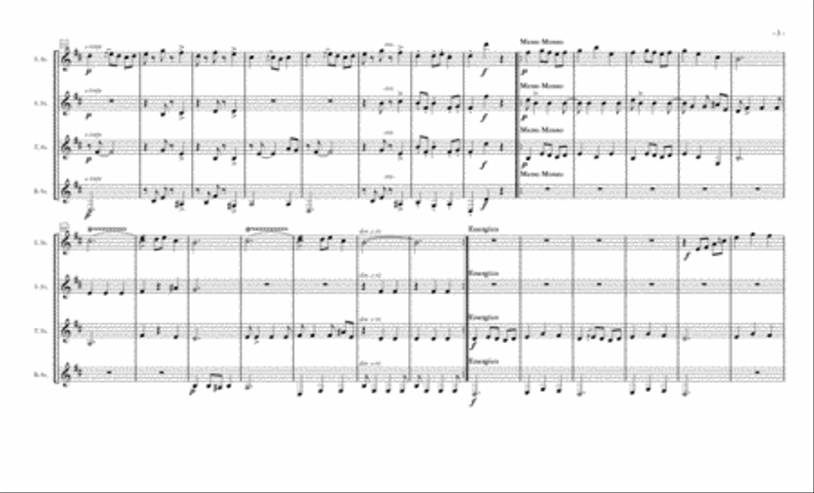 Spanish Dance #3 Spanish Dance #3 Guitar Ensemble scores gallery preview page 3