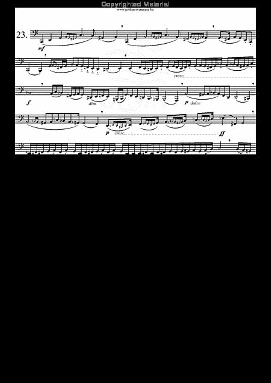 40 Preludes 40 Preludes Tuba scores gallery preview page 18