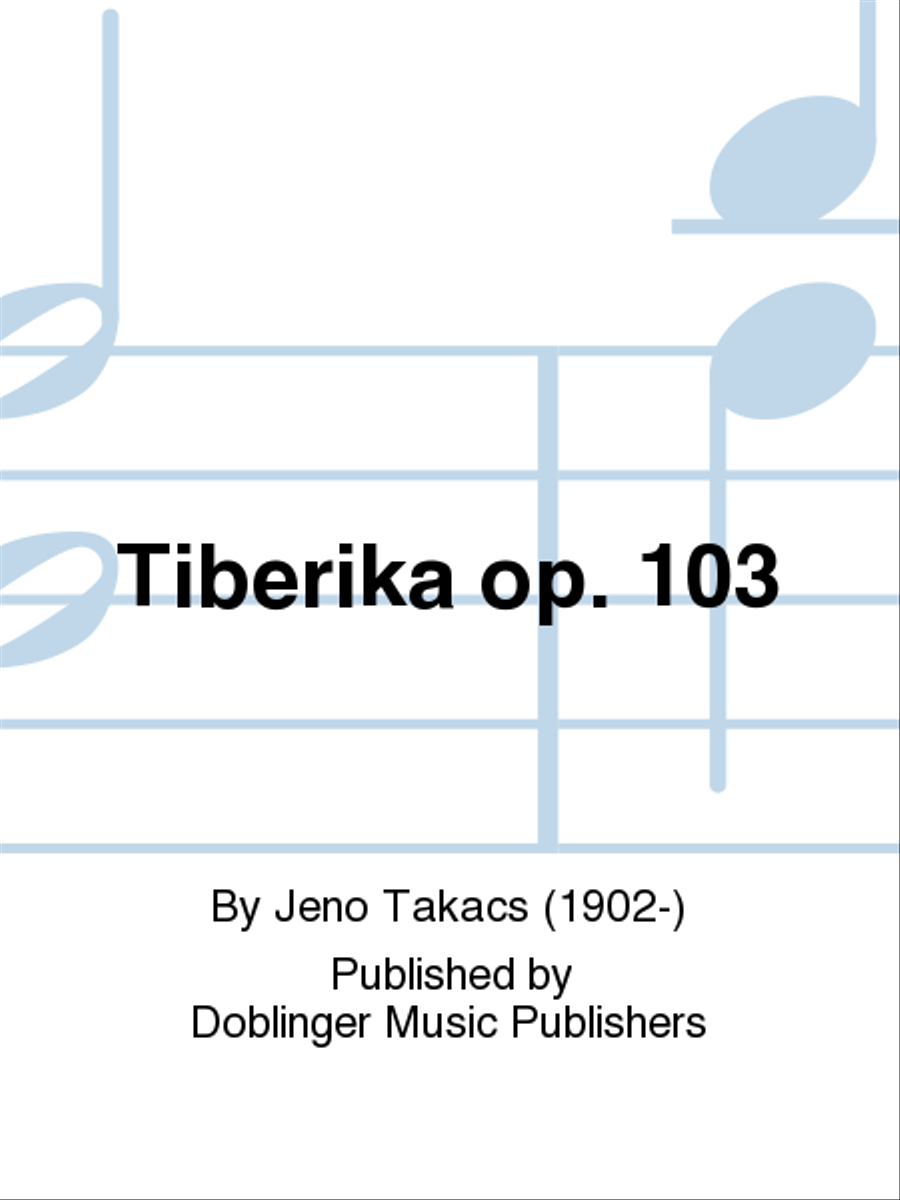 Tiberika op. 103 String Duet scores gallery preview page 1