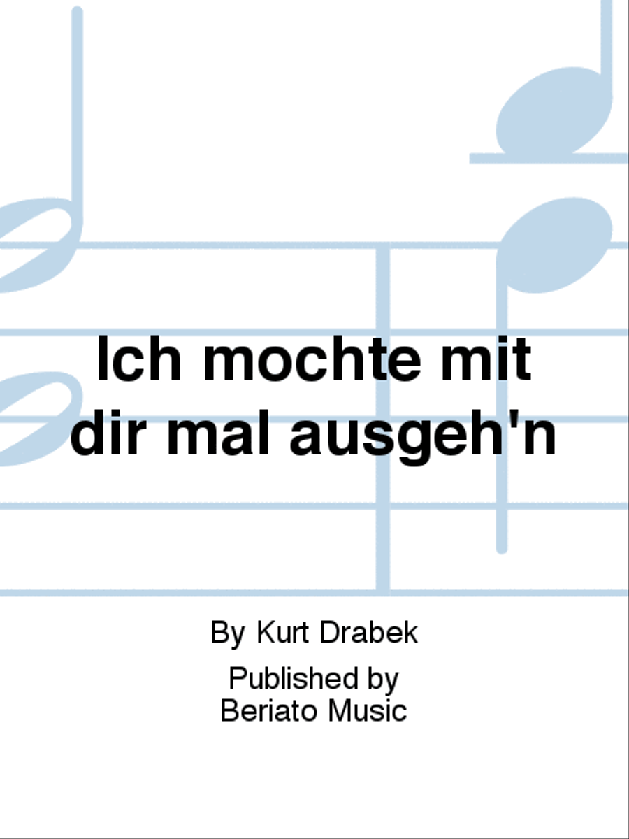 Ich möchte mit dir mal ausgeh'n Voice Solo scores gallery preview page 1