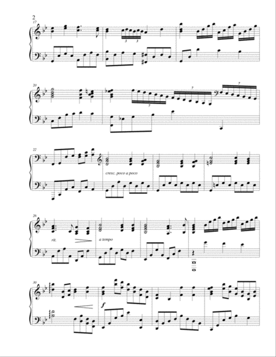 It Is Well With My Soul It Is Well With My Soul Piano Solo scores gallery preview page 3