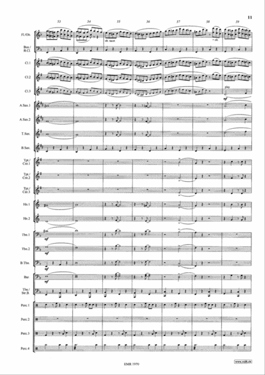 Latin Voyage Latin Voyage Concert Band scores gallery preview page 12
