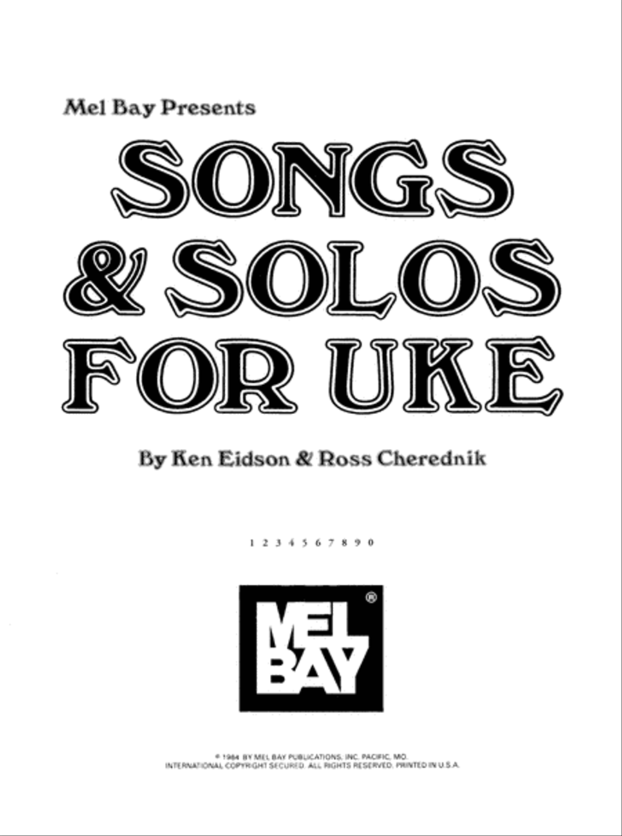 Songs & Solos for Uke Ukulele scores gallery preview page 2