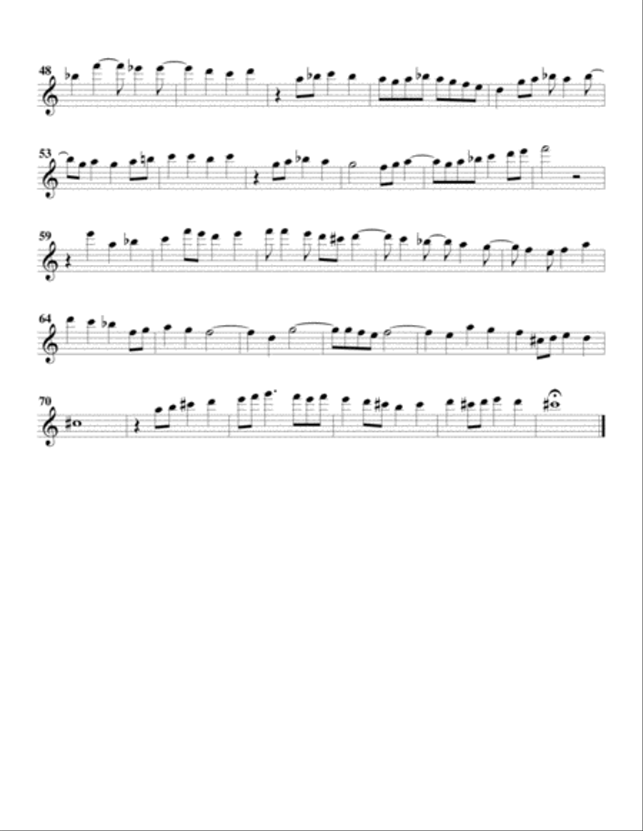 Aus der tiefe Not schrei ich zu dir, BWV 687 (Arrangement for 4 recorders) Recorder scores gallery preview page 5