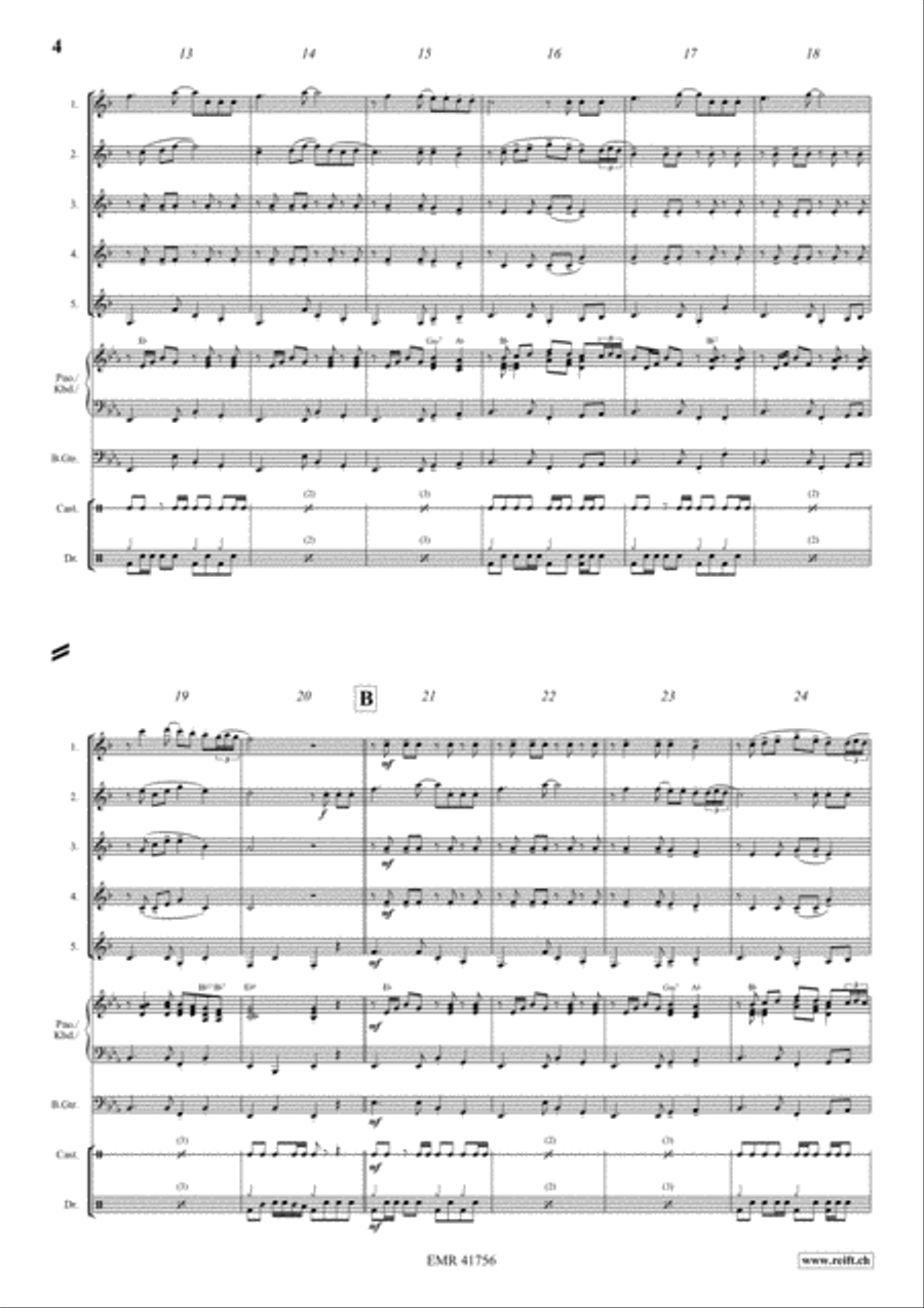 La Cucaracha Clarinet scores gallery preview page 4