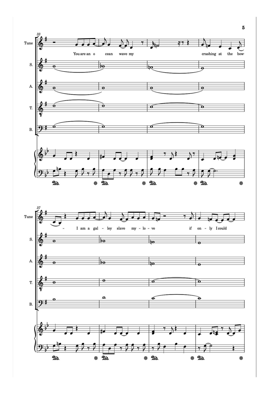 Martha's Harbour Choir scores gallery preview page 6