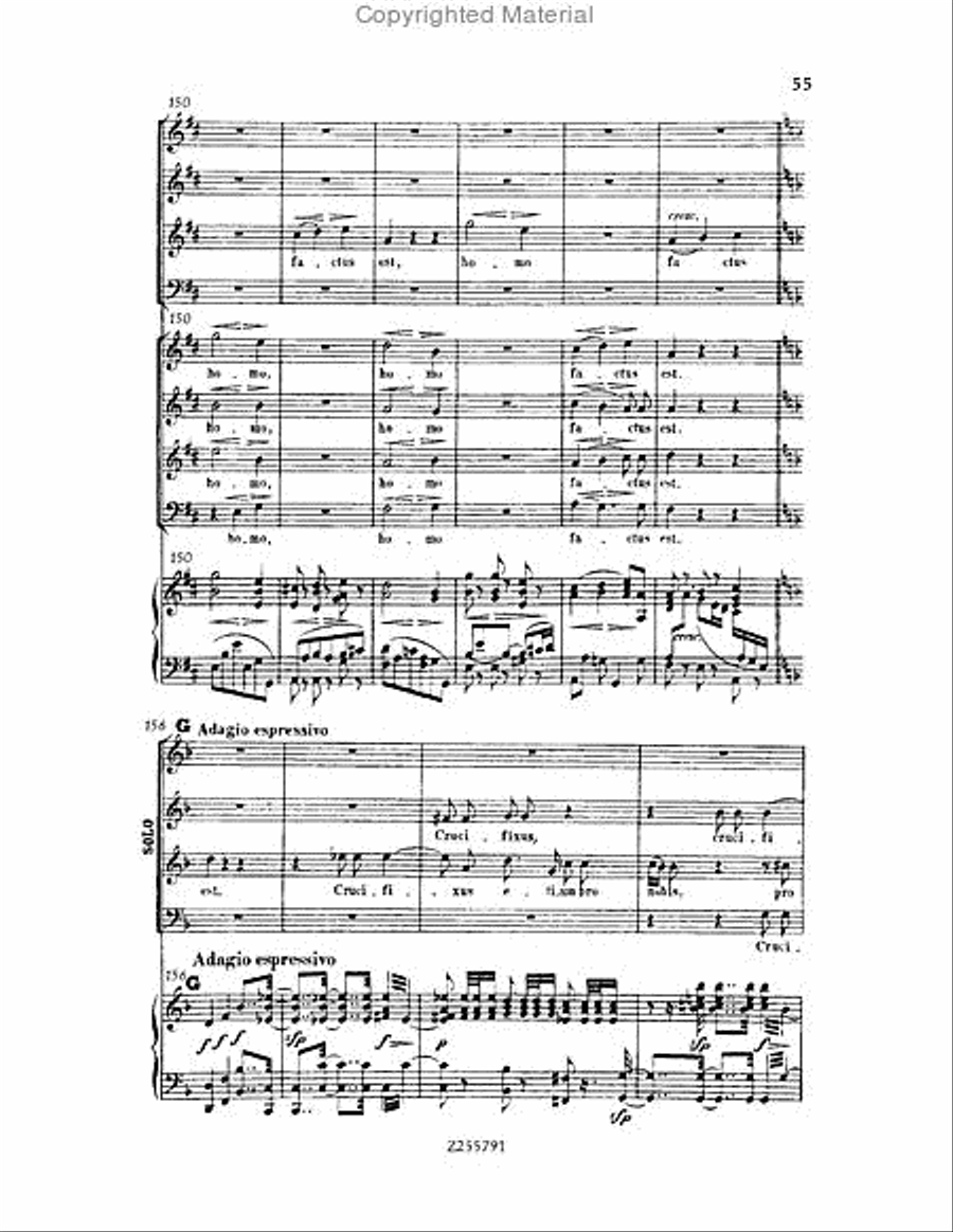 Missa Solemnis, Op.123 Choir scores gallery preview page 55